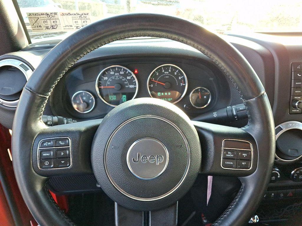 used 2016 Jeep Wrangler Unlimited car, priced at $19,444