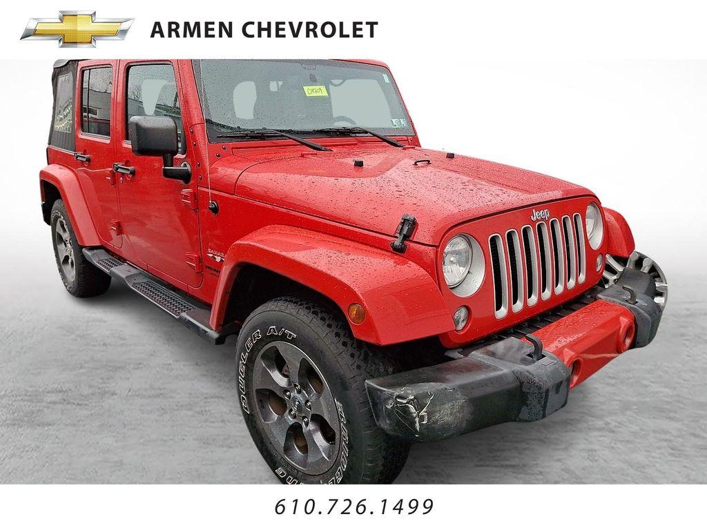 used 2016 Jeep Wrangler Unlimited car, priced at $20,995
