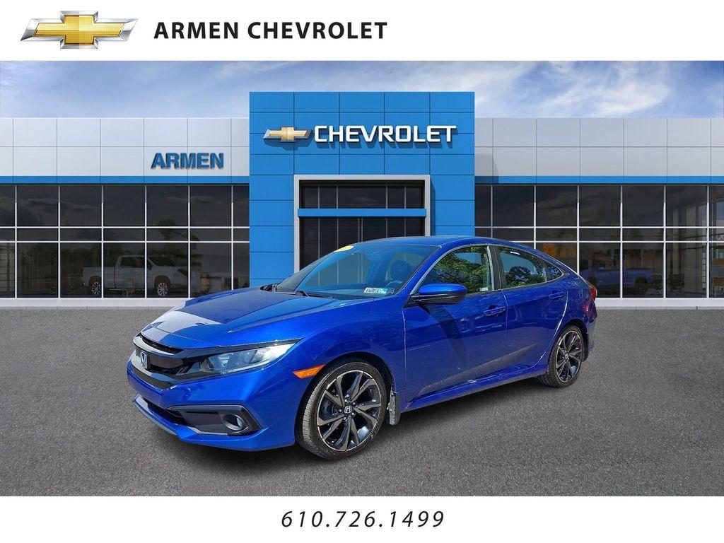 used 2021 Honda Civic car, priced at $20,985