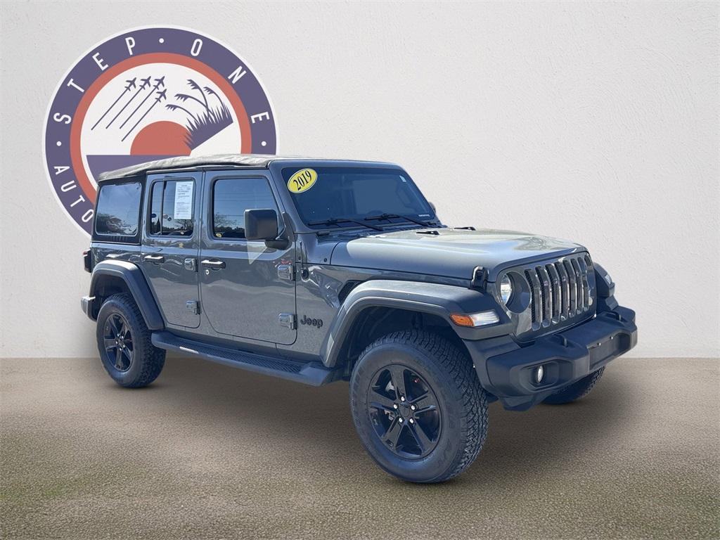 used 2019 Jeep Wrangler Unlimited car, priced at $24,232