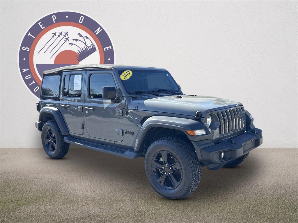 used 2019 Jeep Wrangler Unlimited car, priced at $24,232