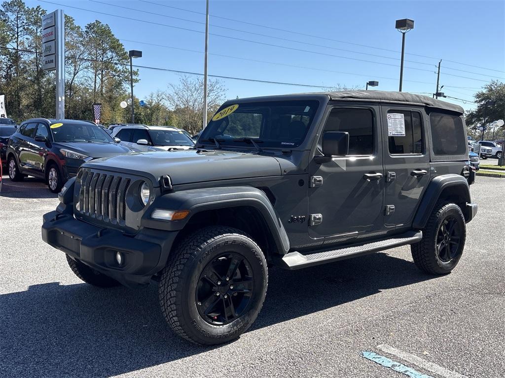 used 2019 Jeep Wrangler Unlimited car, priced at $24,232