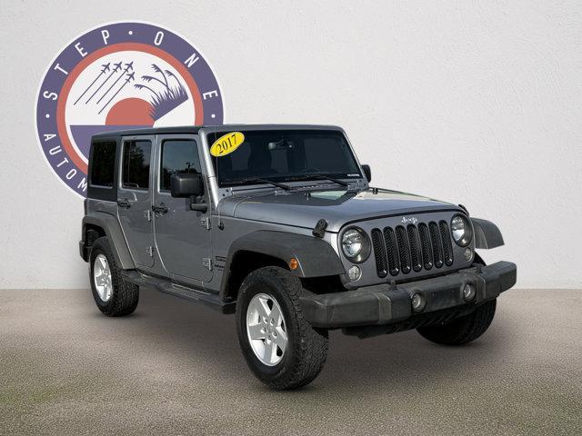 used 2017 Jeep Wrangler Unlimited car, priced at $16,298