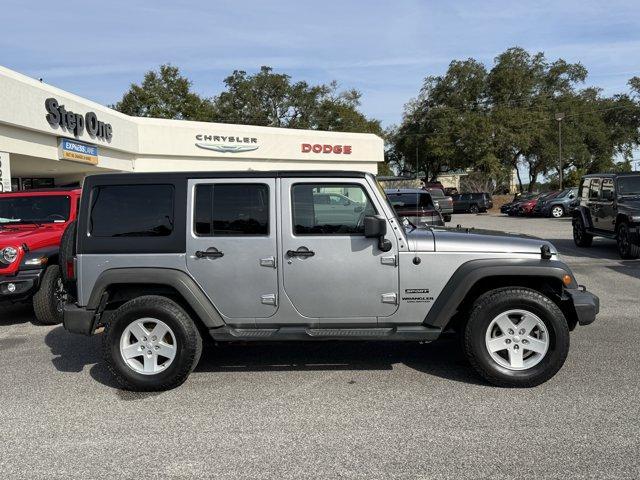 used 2017 Jeep Wrangler Unlimited car, priced at $16,298