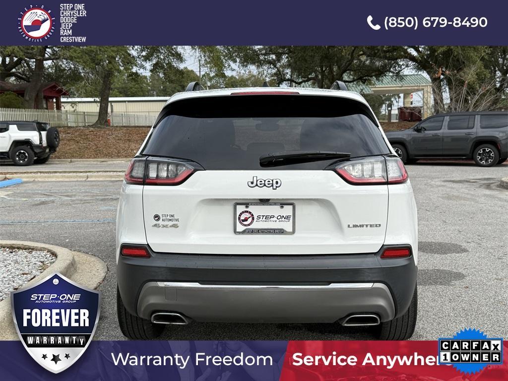 used 2022 Jeep Cherokee car, priced at $22,225