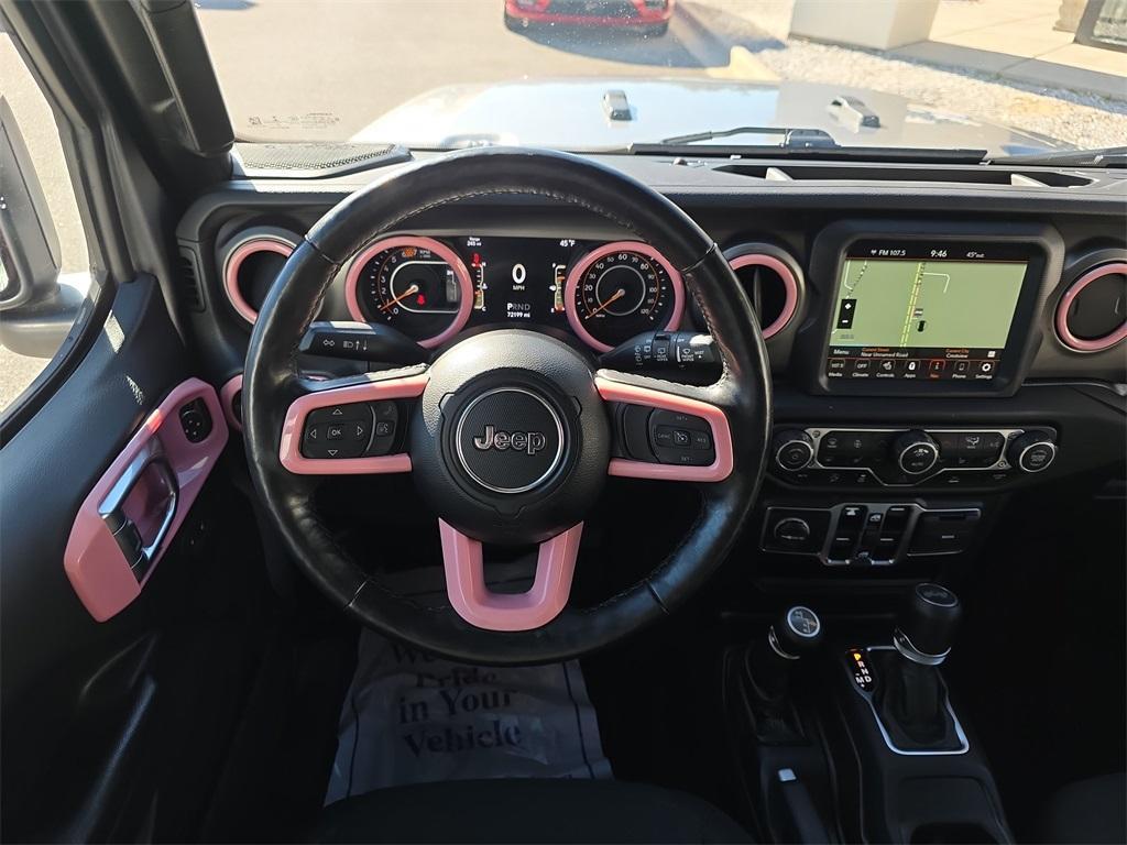 used 2021 Jeep Wrangler Unlimited car, priced at $26,423