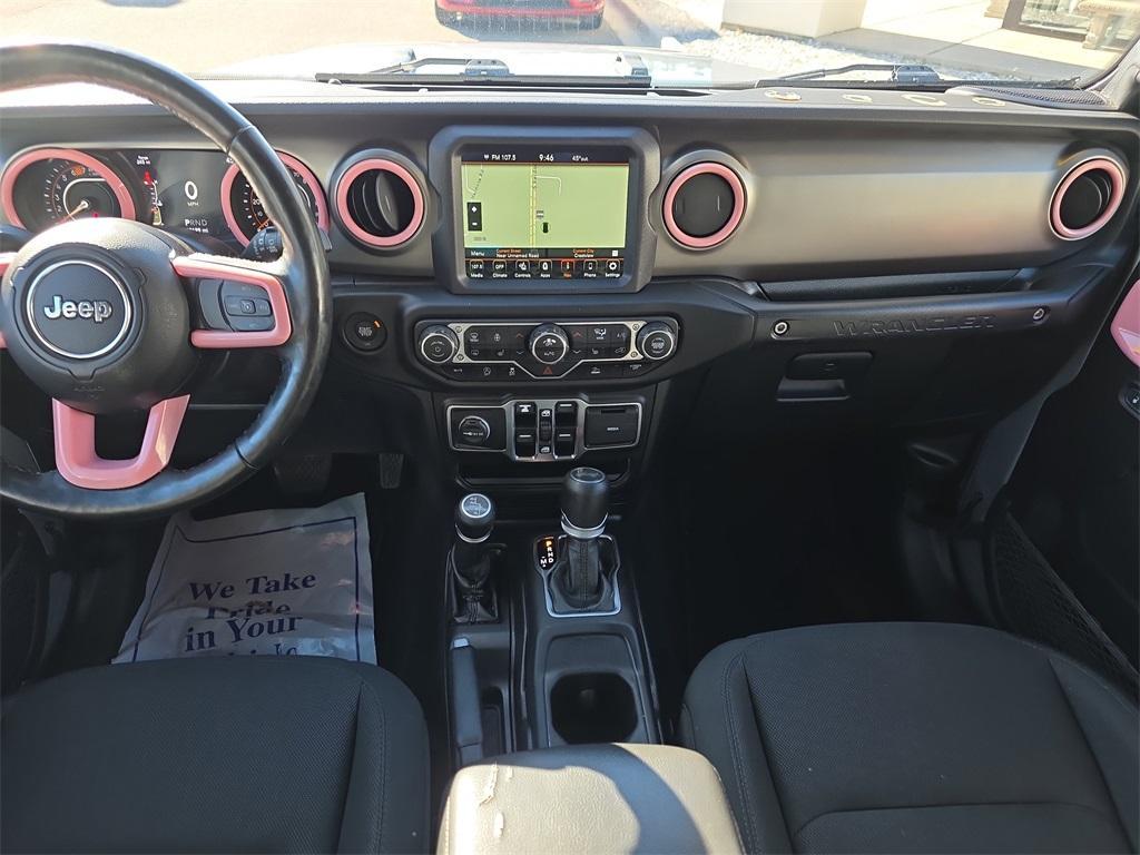 used 2021 Jeep Wrangler Unlimited car, priced at $26,423