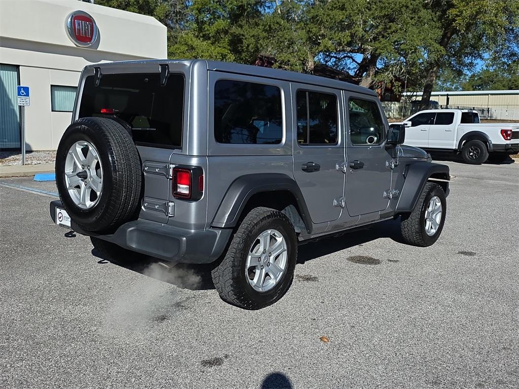used 2021 Jeep Wrangler Unlimited car, priced at $26,423