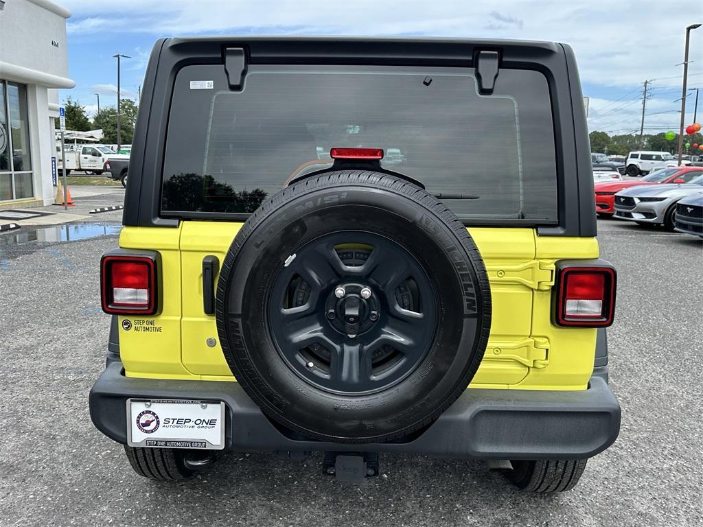used 2023 Jeep Wrangler car, priced at $27,922