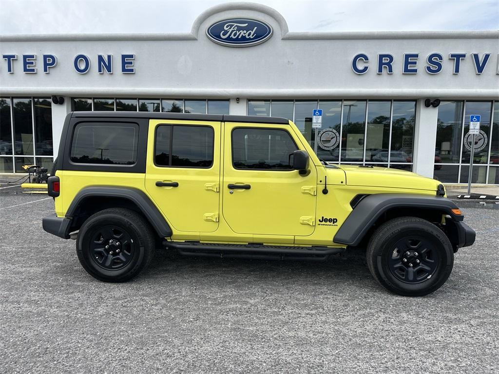 used 2023 Jeep Wrangler car, priced at $27,922