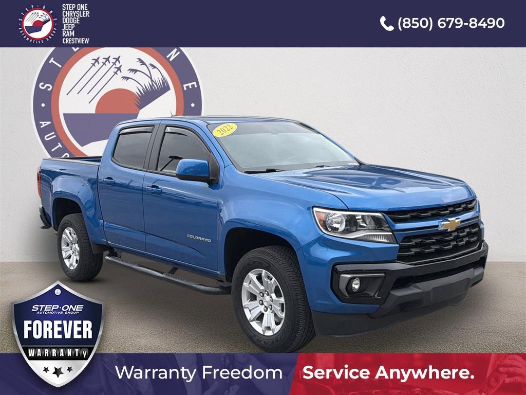used 2022 Chevrolet Colorado car, priced at $25,413