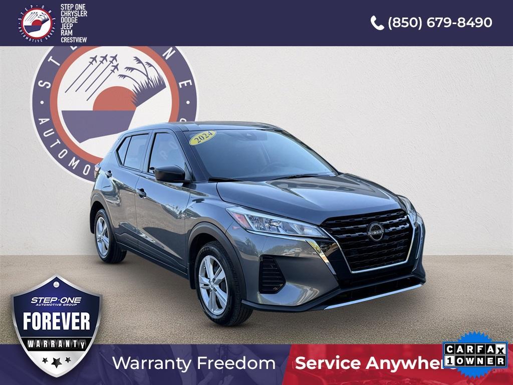 used 2024 Nissan Kicks car, priced at $18,691