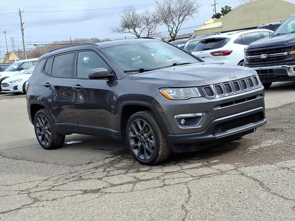 used 2021 Jeep Compass car, priced at $16,898