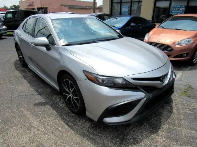 used 2021 Toyota Camry car, priced at $18,900