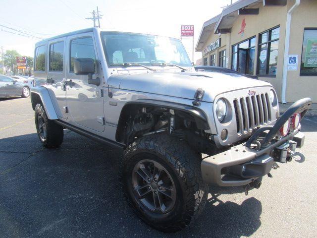 used 2016 Jeep Wrangler Unlimited car, priced at $21,900