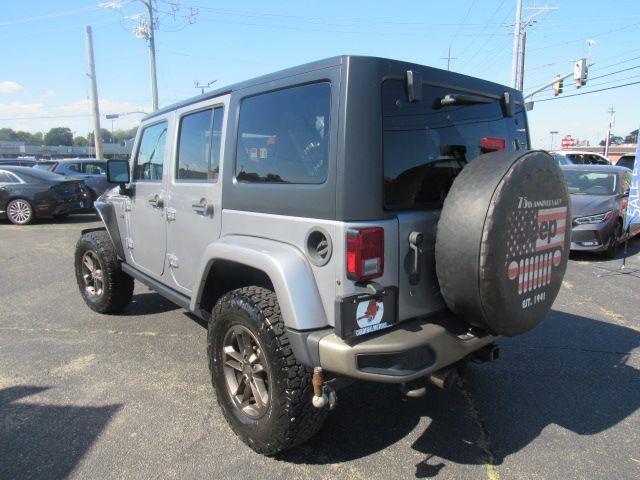 used 2016 Jeep Wrangler Unlimited car, priced at $21,900