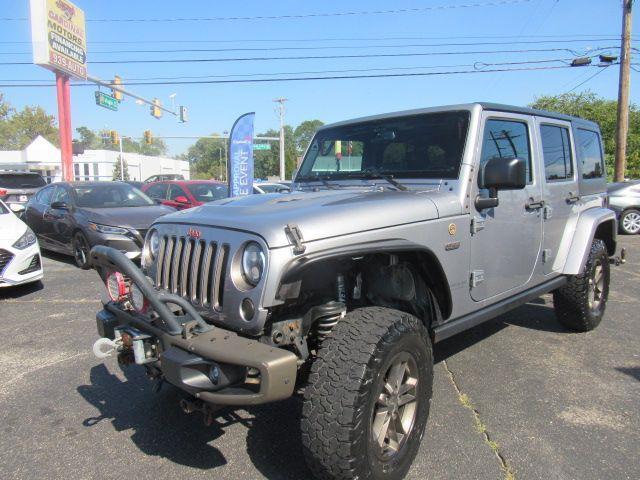 used 2016 Jeep Wrangler Unlimited car, priced at $21,900
