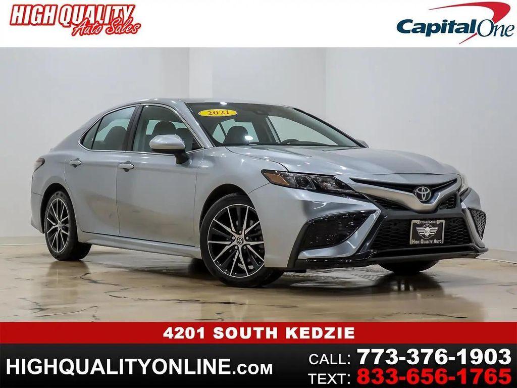 used 2021 Toyota Camry car, priced at $19,995