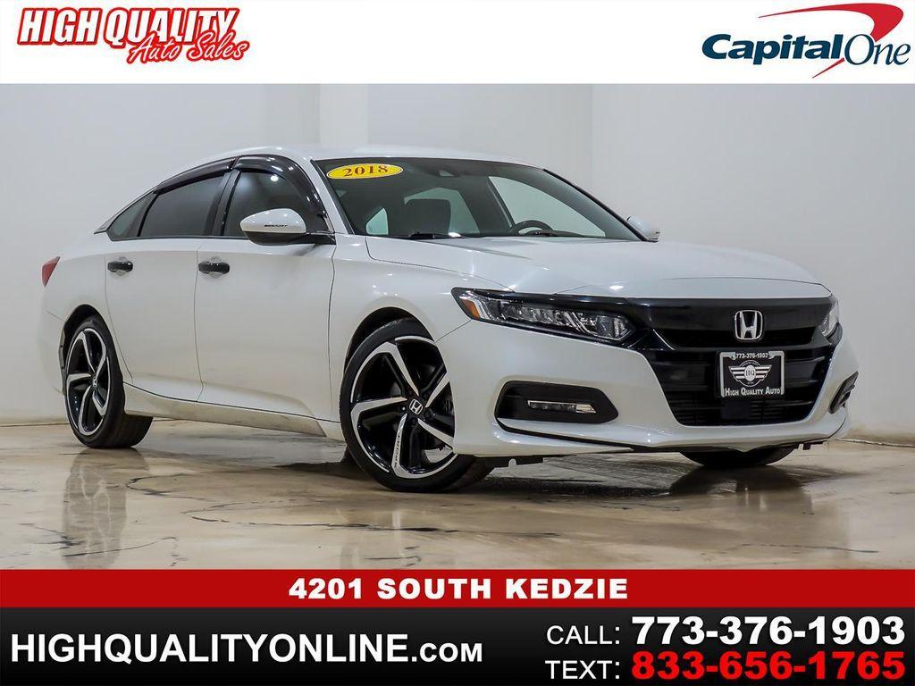 used 2018 Honda Accord car, priced at $17,995