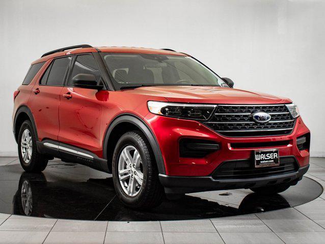 used 2021 Ford Explorer car, priced at $27,998