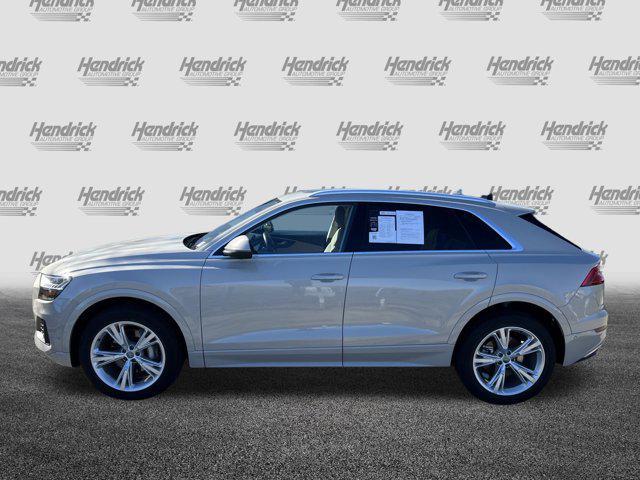 used 2020 Audi Q8 car, priced at $34,999