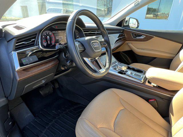 used 2020 Audi Q8 car, priced at $34,999
