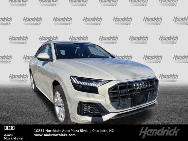 used 2020 Audi Q8 car, priced at $34,999