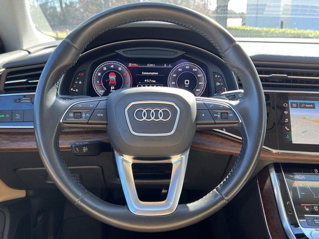 used 2020 Audi Q8 car, priced at $34,999