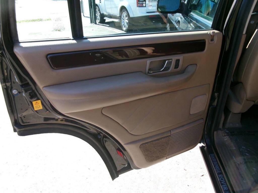 used 2001 Land Rover Range Rover car, priced at $6,995