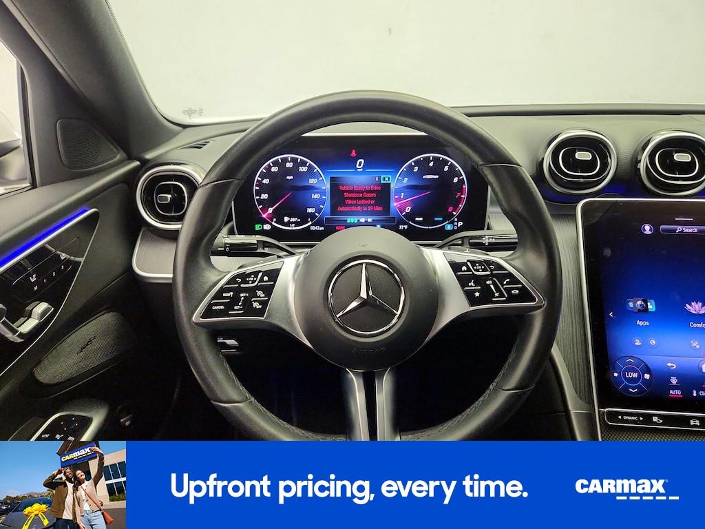 used 2024 Mercedes-Benz C-Class car, priced at $33,998