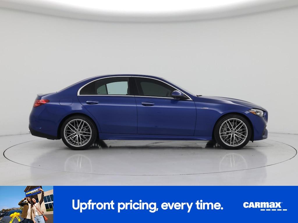 used 2024 Mercedes-Benz AMG C 43 car, priced at $54,998