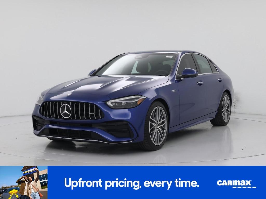 used 2024 Mercedes-Benz AMG C 43 car, priced at $54,998