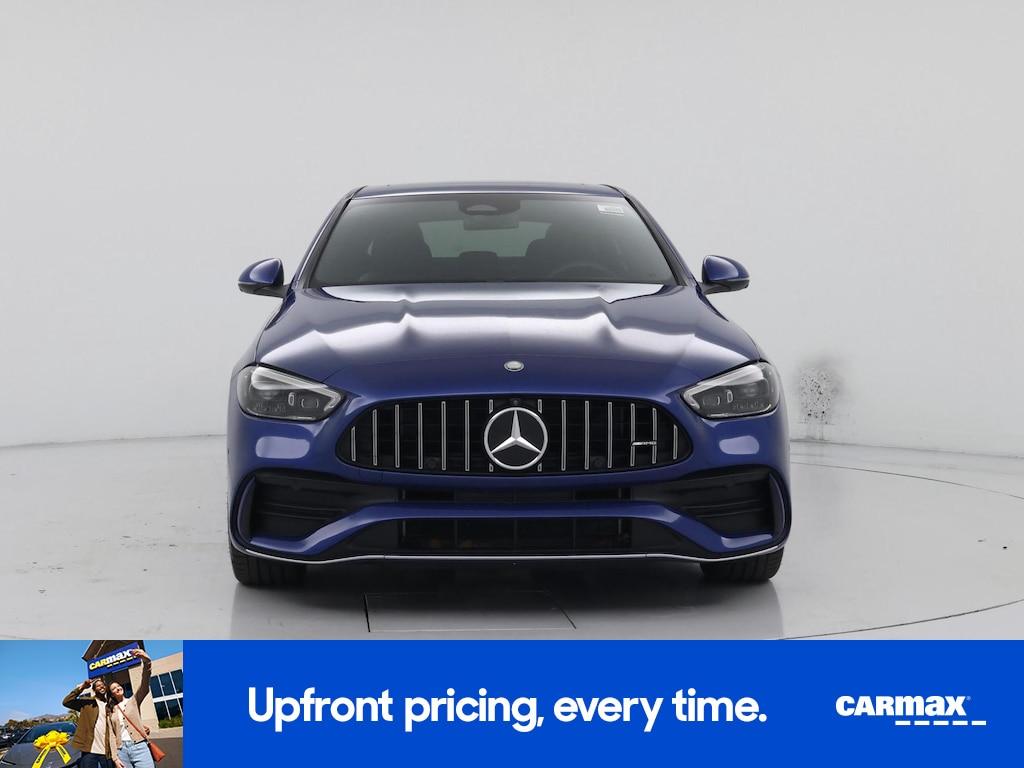 used 2024 Mercedes-Benz AMG C 43 car, priced at $54,998