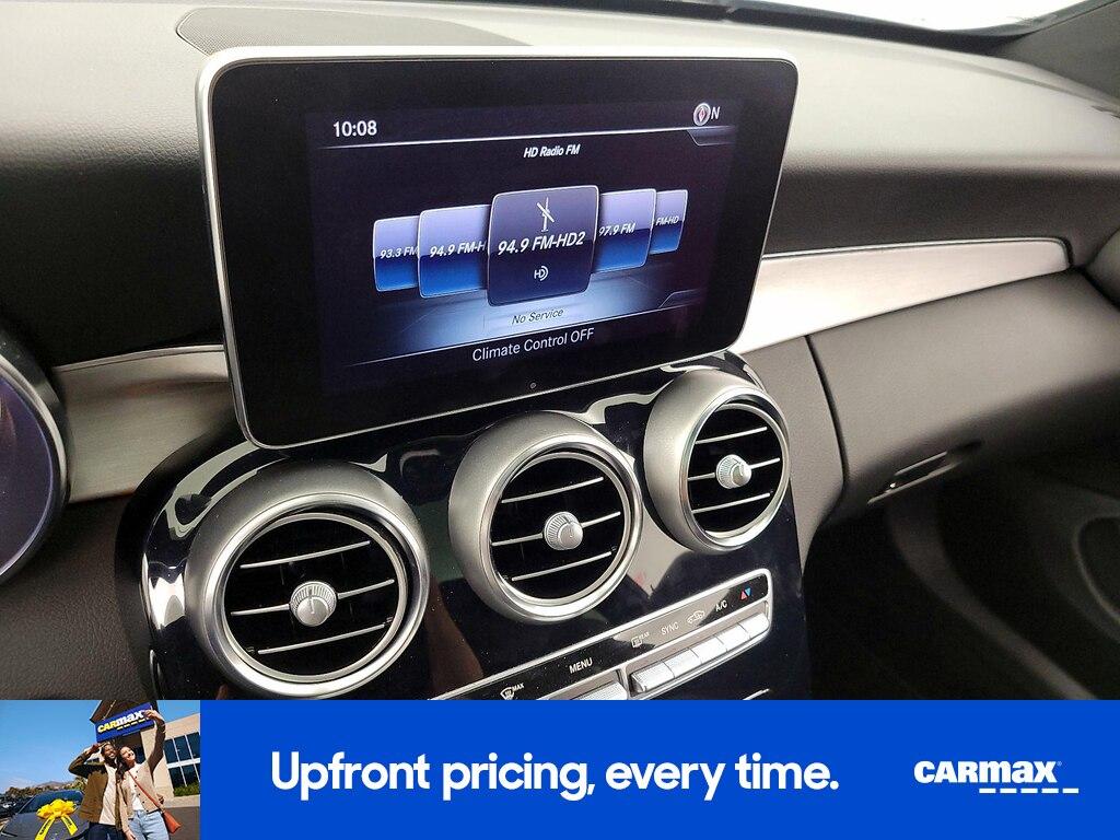 used 2017 Mercedes-Benz C-Class car, priced at $23,998