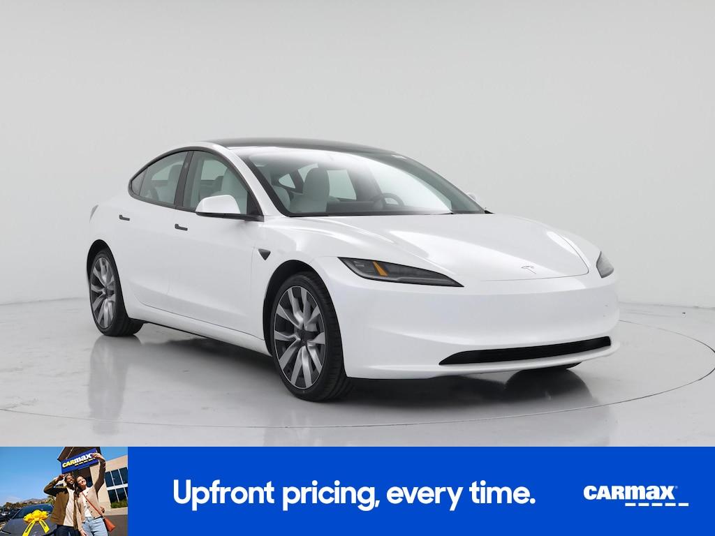 used 2025 Tesla Model 3 car, priced at $36,998