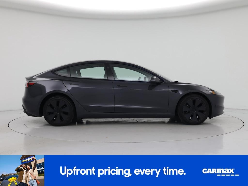 used 2025 Tesla Model 3 car, priced at $36,998