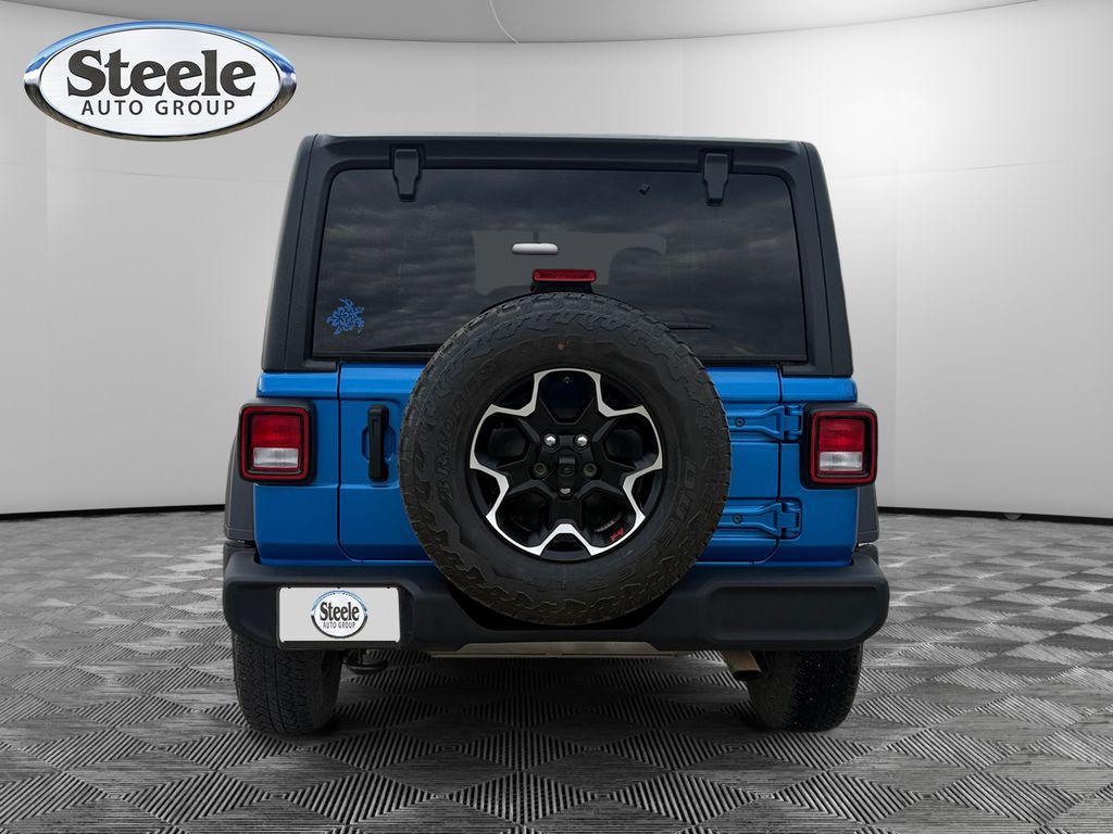 used 2021 Jeep Wrangler Unlimited car, priced at $23,888