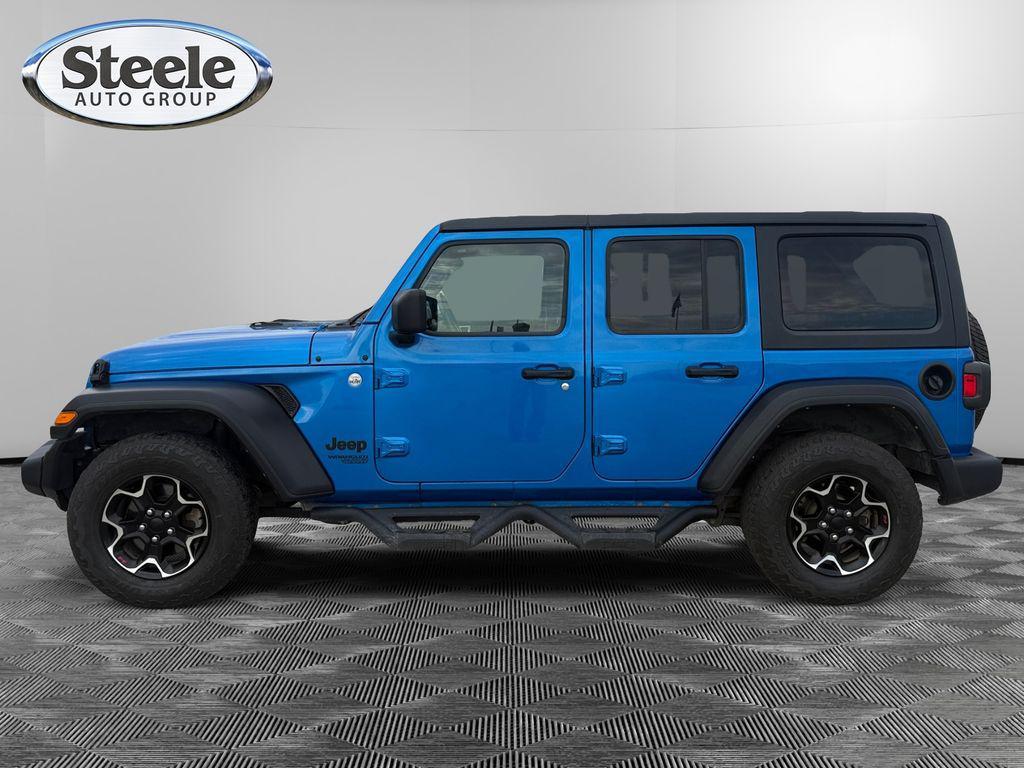 used 2021 Jeep Wrangler Unlimited car, priced at $23,888