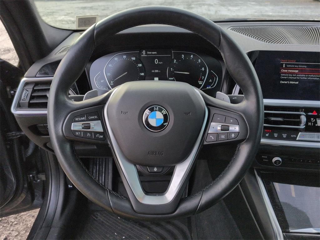 used 2021 BMW 330 car, priced at $26,900