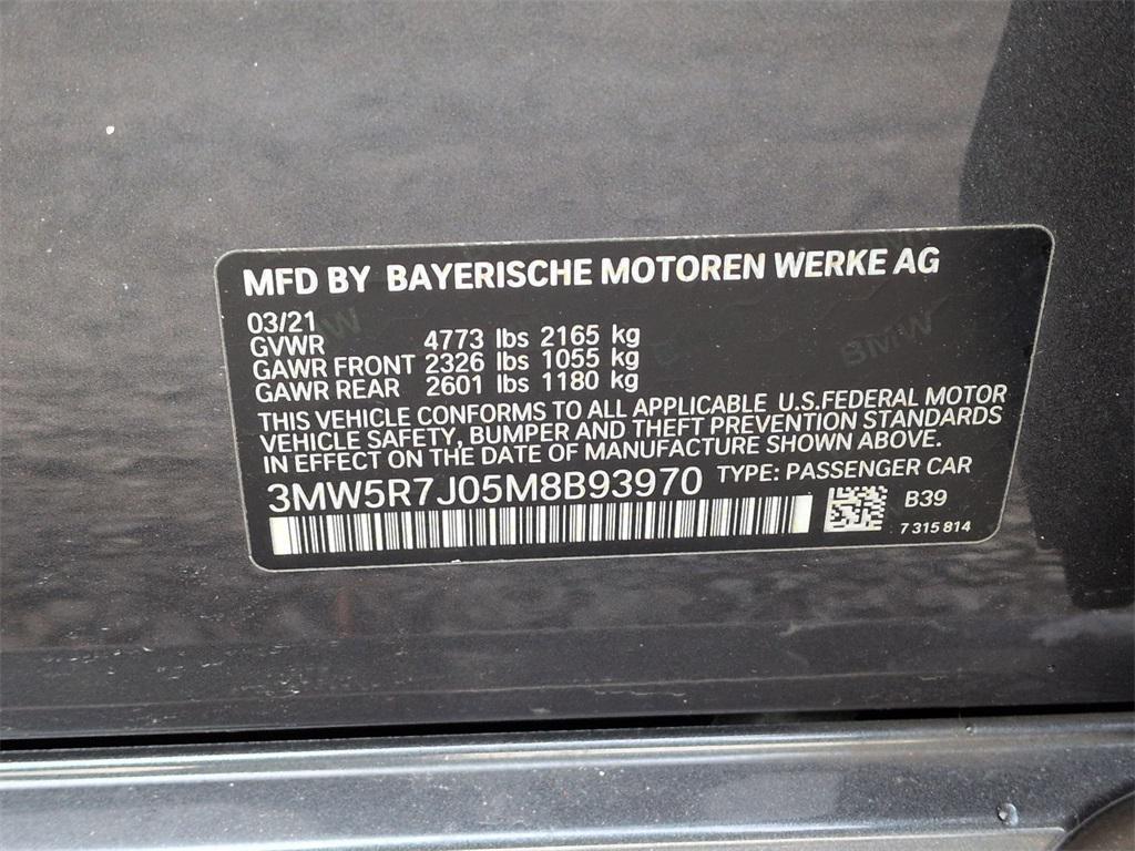 used 2021 BMW 330 car, priced at $26,900