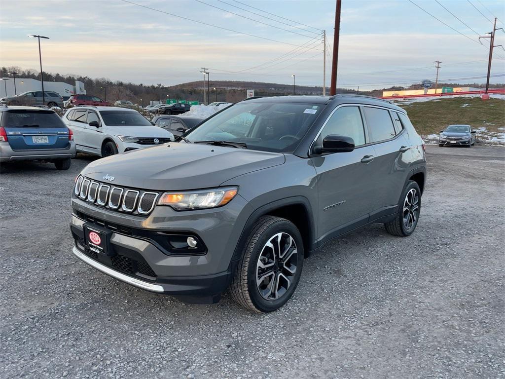 used 2022 Jeep Compass car, priced at $22,900
