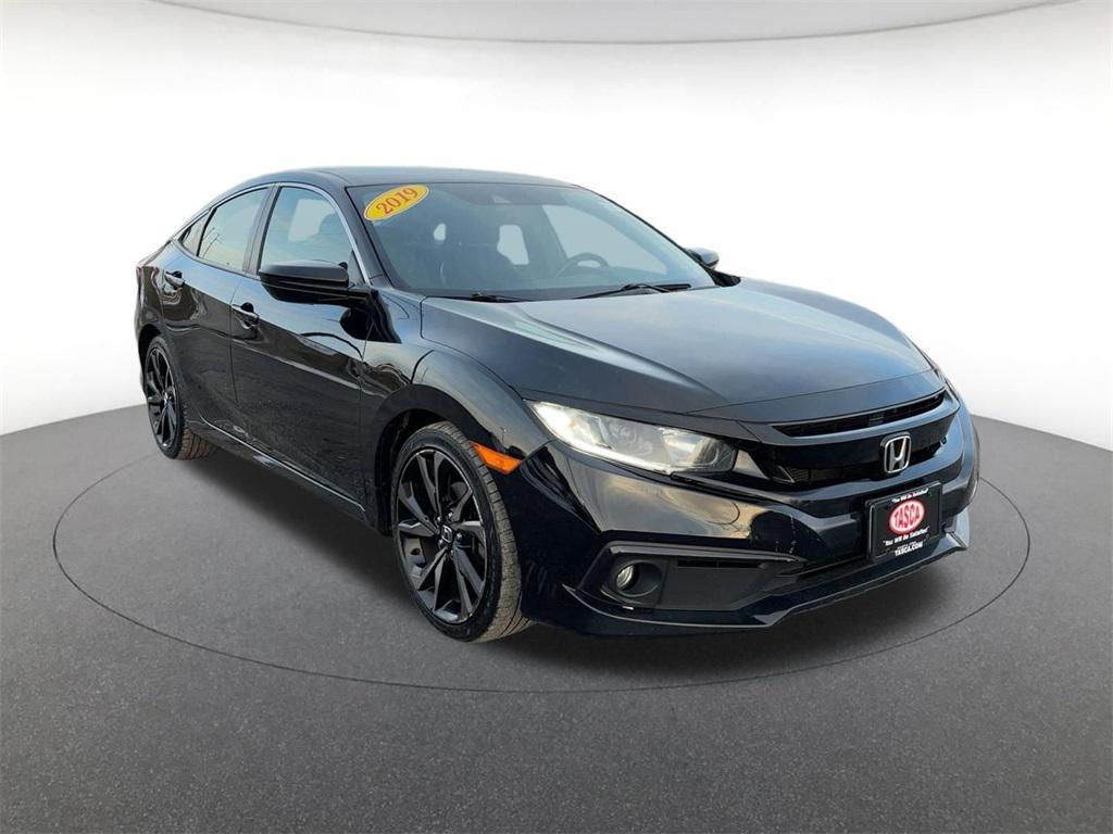 used 2019 Honda Civic car, priced at $17,400