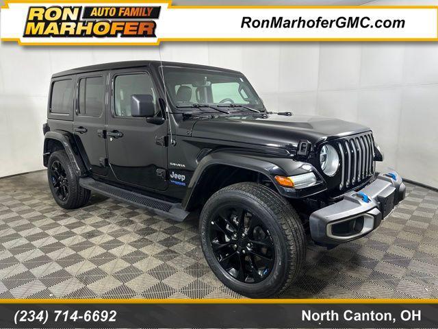used 2022 Jeep Wrangler Unlimited 4xe car, priced at $25,440
