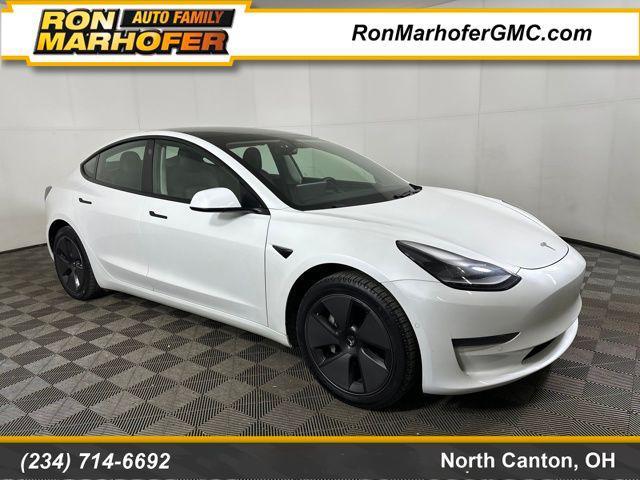used 2021 Tesla Model 3 car, priced at $15,700