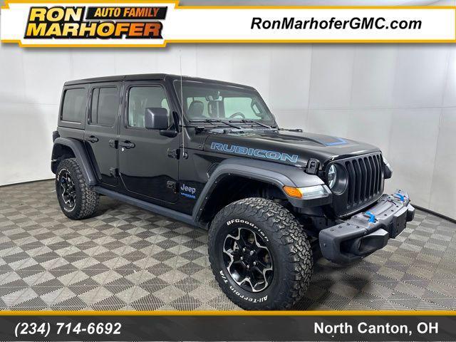 used 2022 Jeep Wrangler Unlimited 4xe car, priced at $28,440