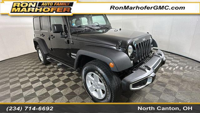 used 2017 Jeep Wrangler Unlimited car, priced at $19,898