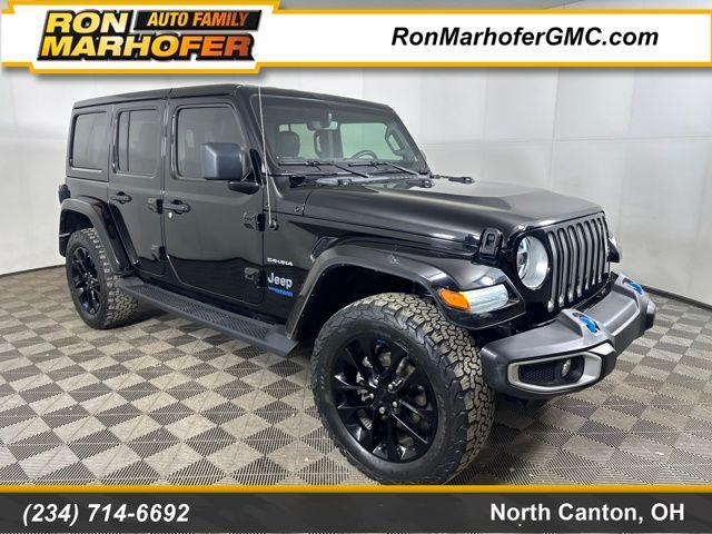 used 2022 Jeep Wrangler Unlimited 4xe car, priced at $24,990