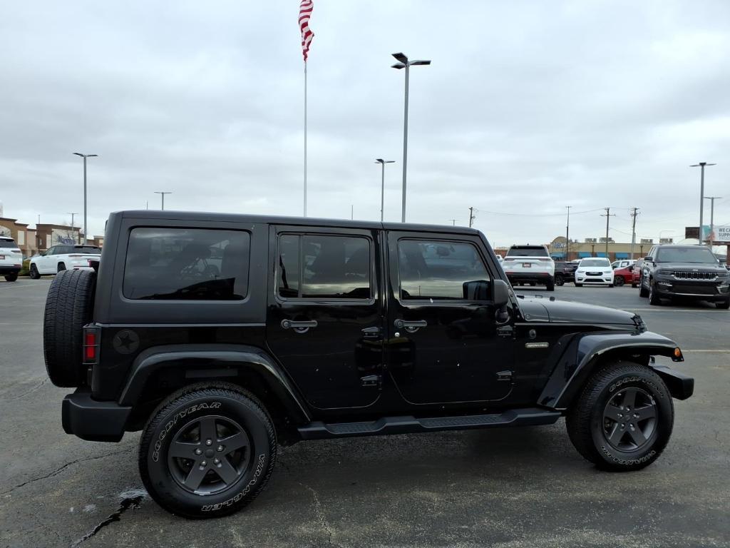 used 2016 Jeep Wrangler Unlimited car, priced at $18,284