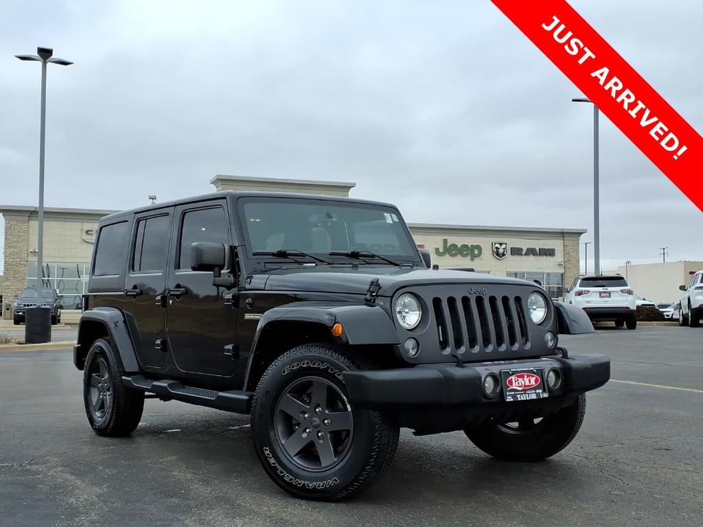 used 2016 Jeep Wrangler Unlimited car, priced at $18,182