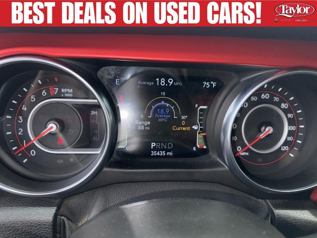 used 2021 Jeep Wrangler car, priced at $32,768